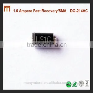 1.0A Fast Recovery SMA DO-214AC Diode US1G thumbnail-1