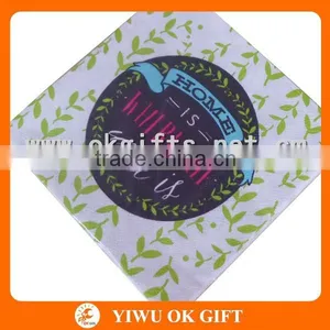 Green Field Design Napkins Beverage, Dessert Napkins, Event Party Supplies thumbnail-2