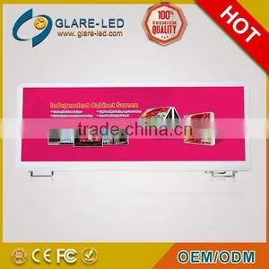 Led Taxi Display and Billboard Led Taxi /car Top Billboard/advertising Sign thumbnail-4