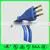 10A 250V Italy ac Power Cable 3 Round Pin Plug , IEC Female Power Cable for Computer thumbnail-3