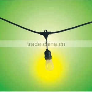 Vintage Patio String Lights With Waterproof Socket thumbnail-1