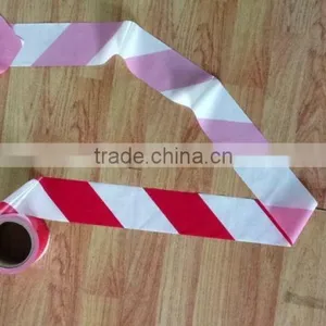 Red/white Safety PE Film Warning Tape thumbnail-3