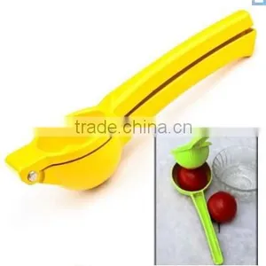 LEMON SQUEEZER MACHINE -Pressed Juice Machine-Yellow-Aluminum-Hand Helded thumbnail-3