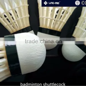 Factory Price Duck Feather Badminton Shuttlecock thumbnail-1