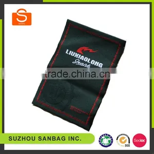 Woven Black Clothing Labels Custom thumbnail-3