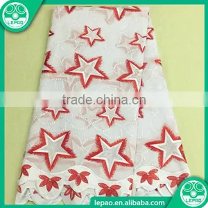 2016 Cord Lace Fabric 5 Yard Korean African Laces Fabrics for Wedding Dresses thumbnail-3