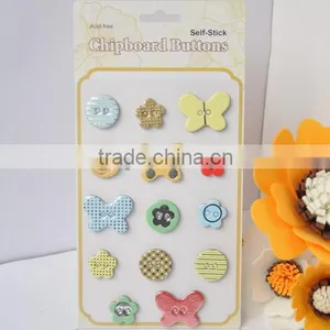 Chipboard Button Sticker Set thumbnail-1