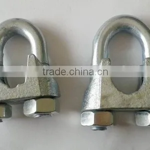 Steel Wire Rope Fasteners,Electric Galvanized Wire Rope Clips Din741,Small Wire Rope Clamps thumbnail-1