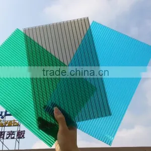 Foshan Factory Direct Polycarbonate Sun Sheet Roofing Greenhouse Roof Panels Sheet Clear Roofing Panels thumbnail-2