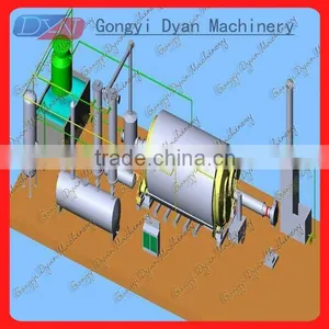 Waste Tyre Pyrolysis Plant With CE/GS/SGS/ISO thumbnail-1