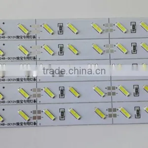 SMD7020 Ip20 72leds White !!! Brightness Led Rigid Strip Bar Light Made in China thumbnail-1