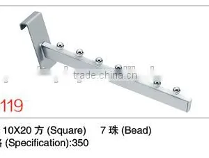 Metal Slatwall Hanging Shelf Brackets thumbnail-1