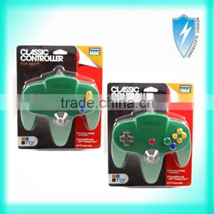 For Nintendo 64 GREEN Retro Analog Controller Pad TTX Tech (N64 Original Style) thumbnail-1