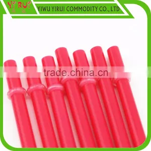 pp Material 7.5*230 mm Straight Drinking Straws With Ring thumbnail-1