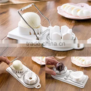 2 in 1 Multifunction Egg Cutter Master Kitchen Food Egg Slicer thumbnail-3