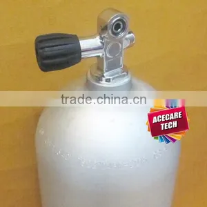 12L High Pressure Seamless Aluminum Gas Cylinder for Diving Use With Valve thumbnail-1