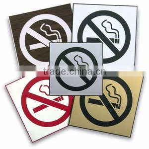 Custom Made Hotel Motel No Smoking Symbolic Signs (XJJD30) thumbnail-1