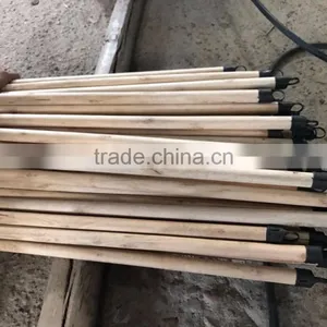 Natural Wooden Broom Handles With Screw thumbnail-5