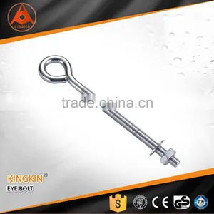 Best Price Zinc Plated Eye Bolt With Screw Lifting Eye Bolt thumbnail-1