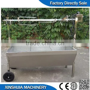Rotary Moveable Bbq Charcoal Grill thumbnail-1