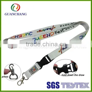 Custom Fabric Lanyard With Badge Holder thumbnail-1
