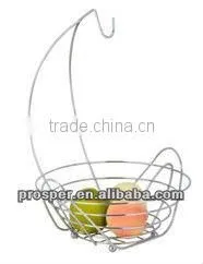 Chrome Fruit Basket,Metal Fruit Holder ,fruit and Vegetable Basket thumbnail-1