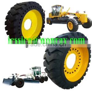 Xcmg Truck Crane Solid Tire Wheel 10.00-20 12.00-24 14.00-24 Etc. thumbnail-1