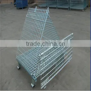 Foldable Steel Wire Container thumbnail-1