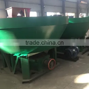 New Design Wet Pan Grinder, Gold Mining Pan, Double Roller Pan Mill thumbnail-3