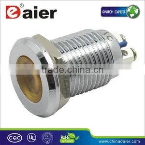 12mm Metal 220 Volt Led Indicator Lights GQ12AS-D thumbnail-1
