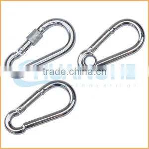 Fashion High Quality d Shape Metal Key Carabiner thumbnail-2
