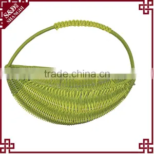 S.D 2016 Hot Sale Cheap Rattan Gift Baskets With the Handle From China thumbnail-1