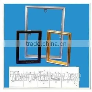 Colored Sandblasting Polishing Aluminum Picture Frame Profile thumbnail-1