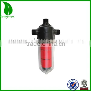Popular Irrigation 2.5" Transparent Body 120 Mesh Disc Water Filter thumbnail-1