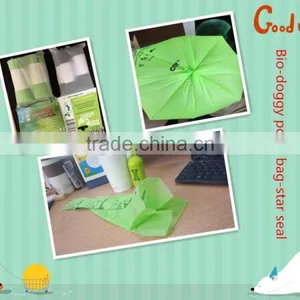 Factory Wholesale ASTMD6400 and En13432 Certified Biodegradable and Compostable Eco Doggy Poop Bags thumbnail-3