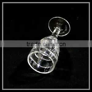Crystal Clear Glass Wine Cup Goblet Glass Stemware Wholesale thumbnail-2