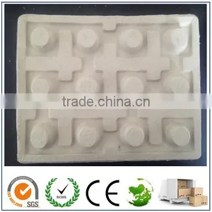 ECO Molded Pulp Wine Pack/Wine Tray/Wine Shipper/12 Bottle Wine Packaging thumbnail-1