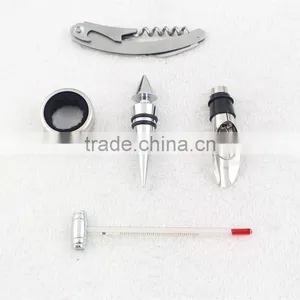 Wine Bottle Opener Set Corkscrew Kit Sommelier Stainless Steel Opener Tools Set thumbnail-3