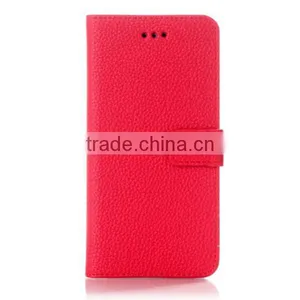 Lichee Pattern Phone Case PU Leather Case Flip Leather Holster for Iphone6 thumbnail-3