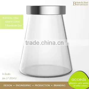 Candy Jar Factory Manufacture High Quality Glass Juice Jar thumbnail-2
