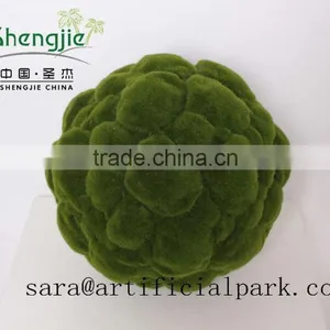 Artificial Moss Ball , Moss Panel, Moss Mat for Wall Decoration thumbnail-4
