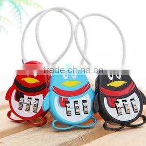 Small Order Penguin Shaped Coded Lock thumbnail-1