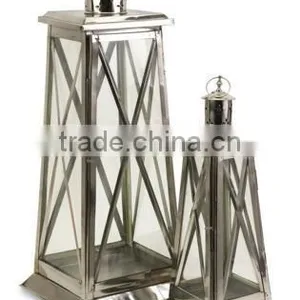 Long Stemmed Metal Candle Holder thumbnail-6