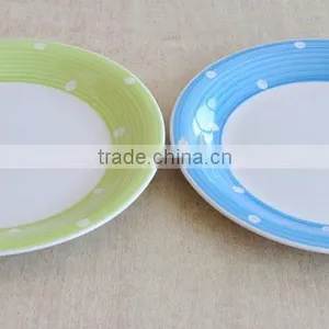 10.5 Ceramic Plate With Hand Painting thumbnail-1