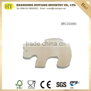 Wall Decoration Unfinished Woode Crafts of Animals thumbnail-3