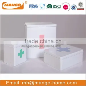 Hot Sale Indoor Colorful Metal First Aid Medicine Box thumbnail-1
