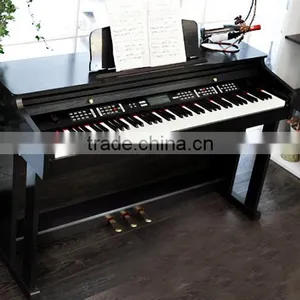 88 Weighted Keys 3 Pedal Digital Piano in Black thumbnail-1