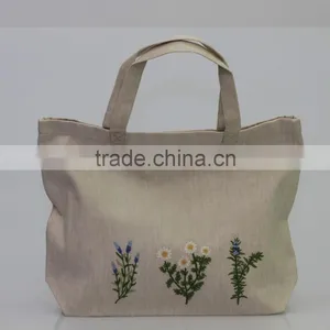 Classic Lady Handbag , Embroidered Handbag, Made in Vietnam thumbnail-4