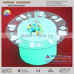 Fancy Round Dining Table for Party Hall thumbnail-4