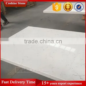 Jianfa Carrara White Quartz Stone Kitchen Countertop thumbnail-4
